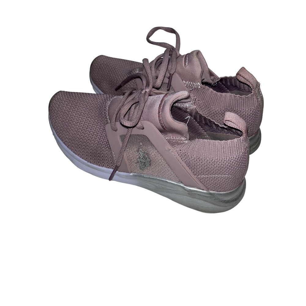 U.S. Polo Assn. Lace-Up Sneakers Women's Size 6 Mesh Athletic Running Shoes